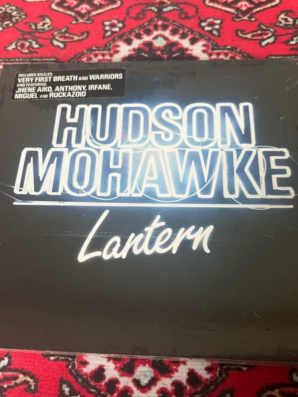 Hudson Mohawke - Lantern [CD] 2015 WARPCD254 sealed w/ hype sticker Jhene Aiko